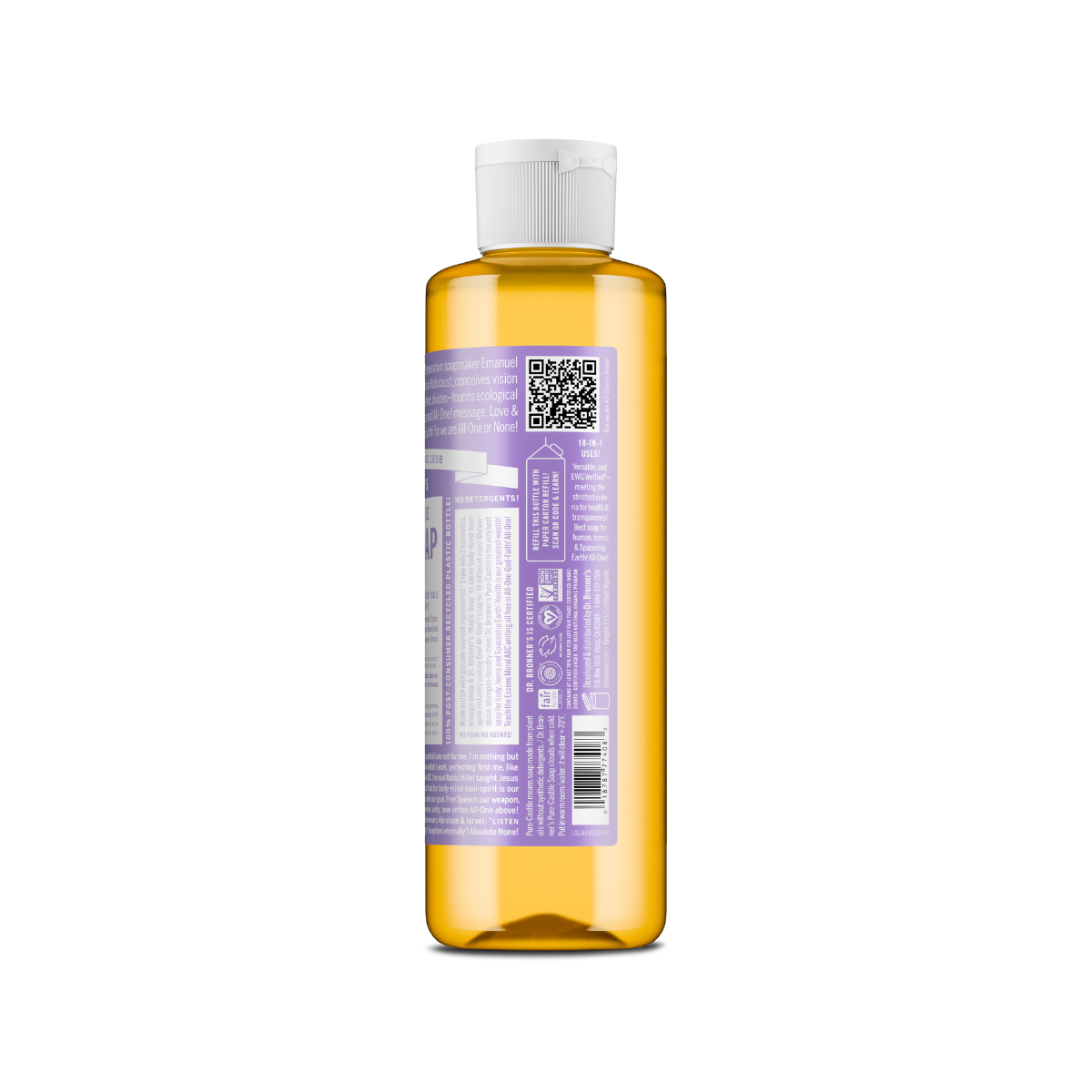 Dr. Bronner's Lavander Liquid Soap 8oz
