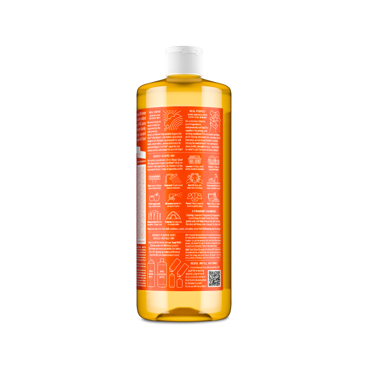 Dr. Bronner's Tea Tree Liquid Soap 32oz