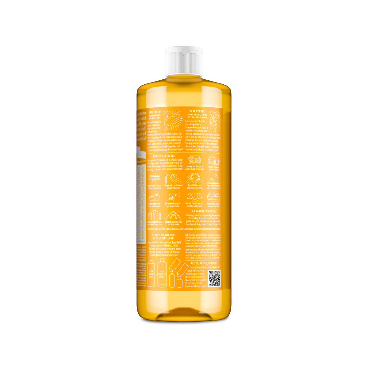 Dr. Bronner's Citrus Liquid Soap 32oz
