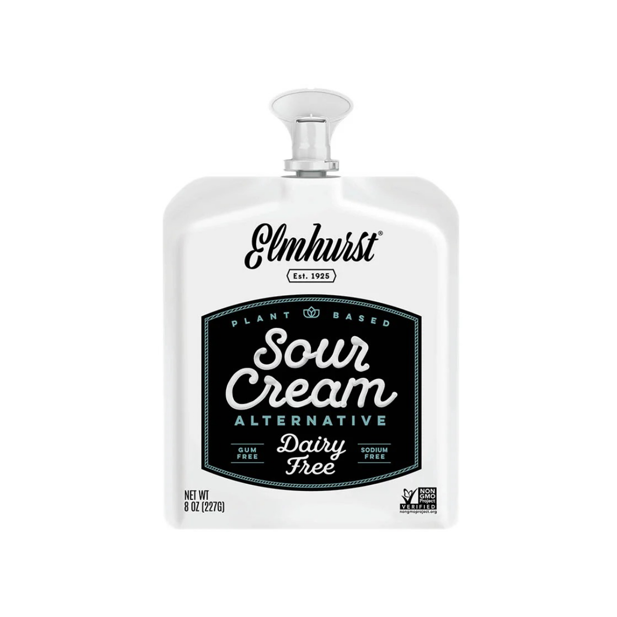 Elmhurst Sour Cream Plant Based 8oz
