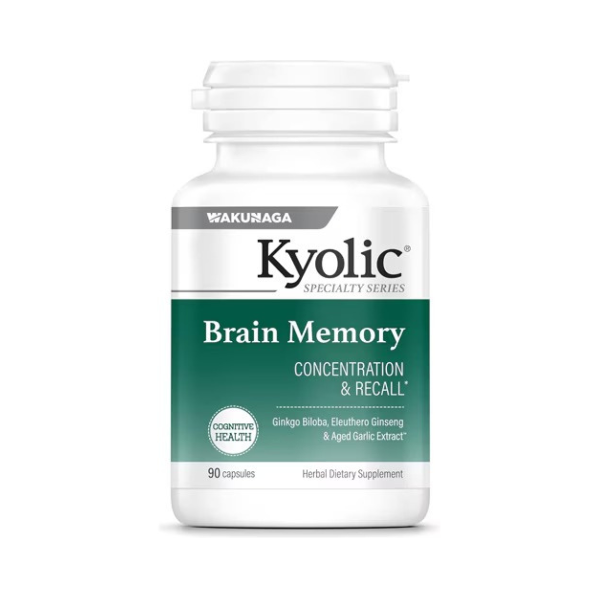 Kyolic Ginkgo Biloba Brain Memo 40mg 90c
