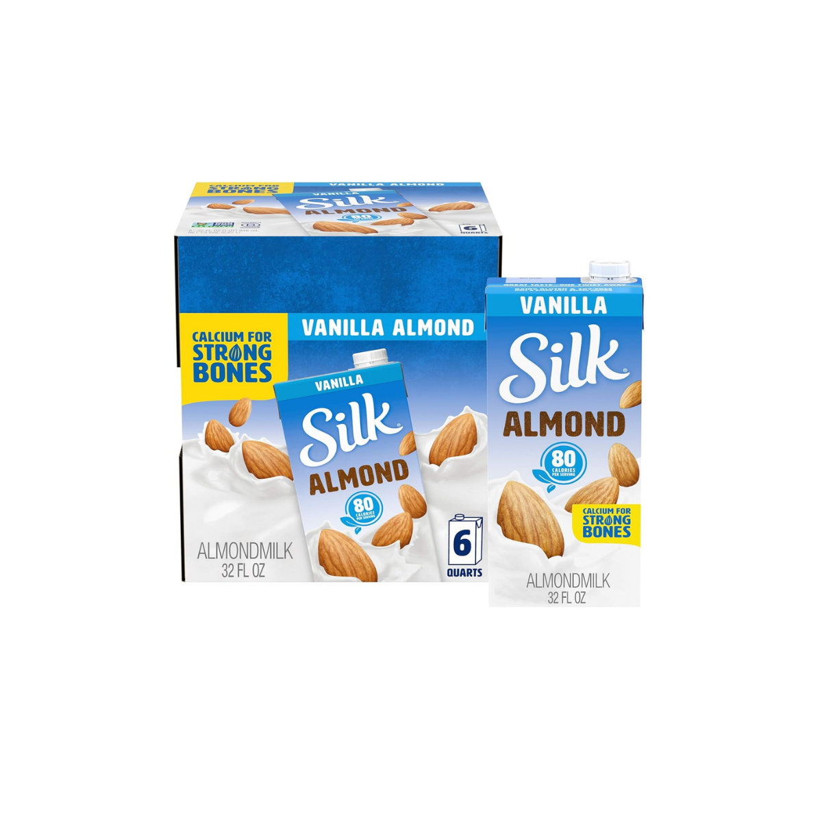 Silk Almondmilk Vanilla 32oz 6c – Orgánica Store Panamá