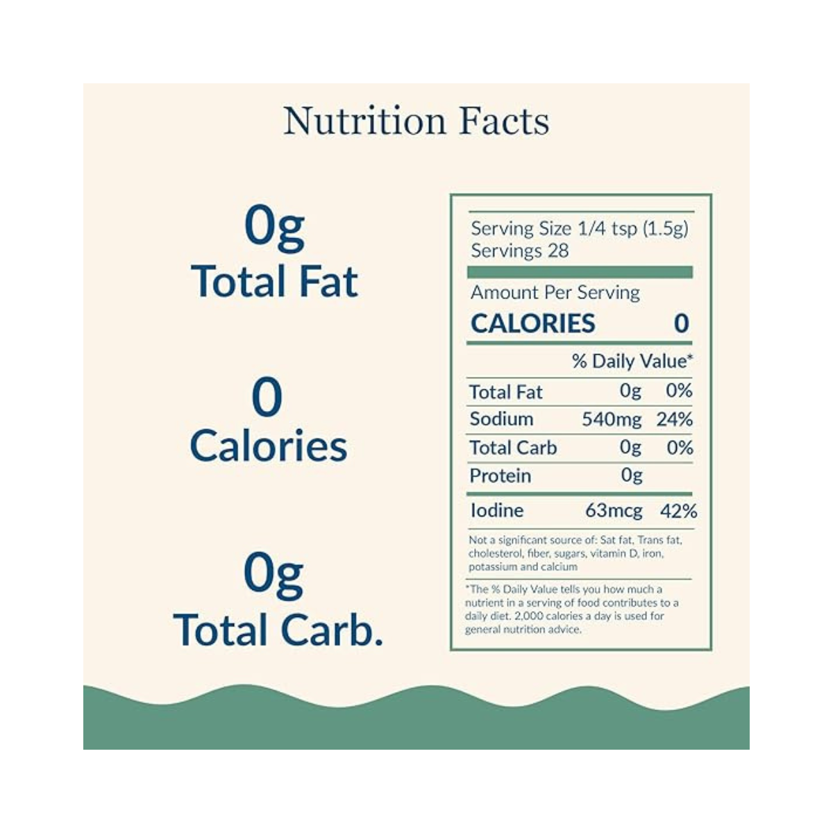 Maine Coast Sea Vegetables Organic Sea Seasonings Sea Salt with Sea Veg 1.5oz