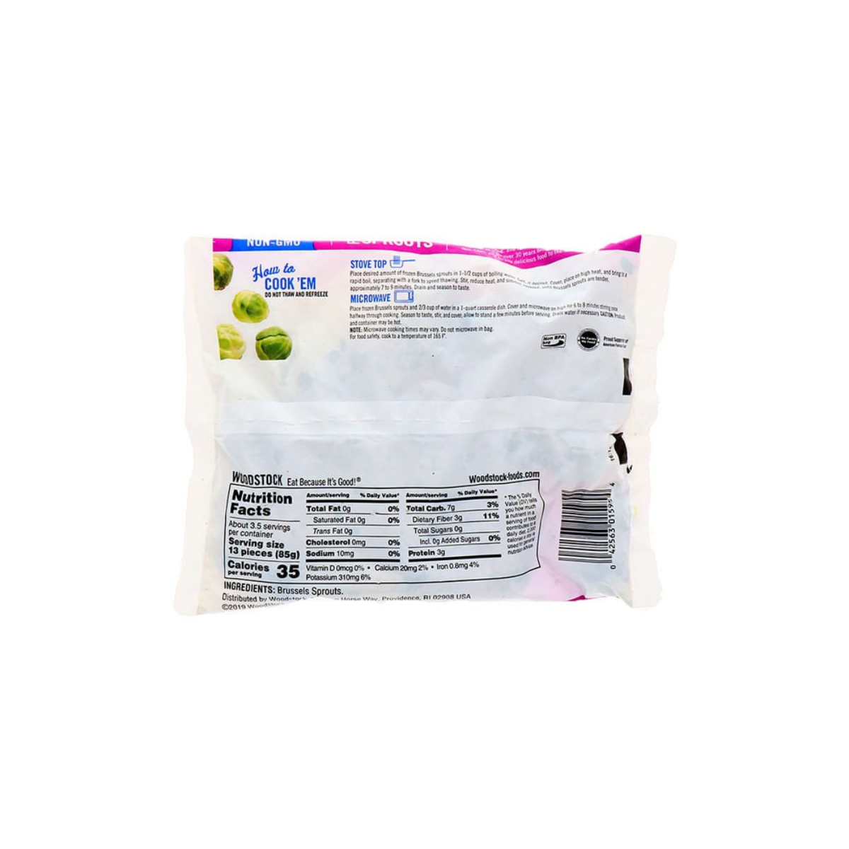 Woodstock Petite Brussels Sprouts 10oz