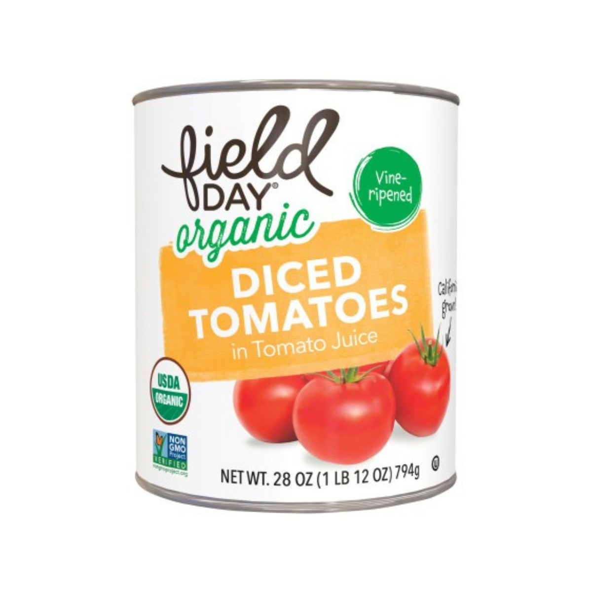 Field Day Diced Tomatoes OG