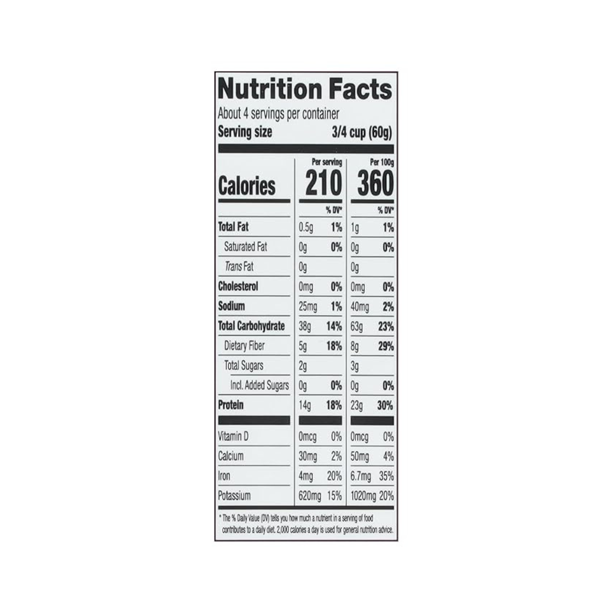 Veggiecraft Farms Rainbow Rotini Pasta Lentil Protein Pasta 8oz