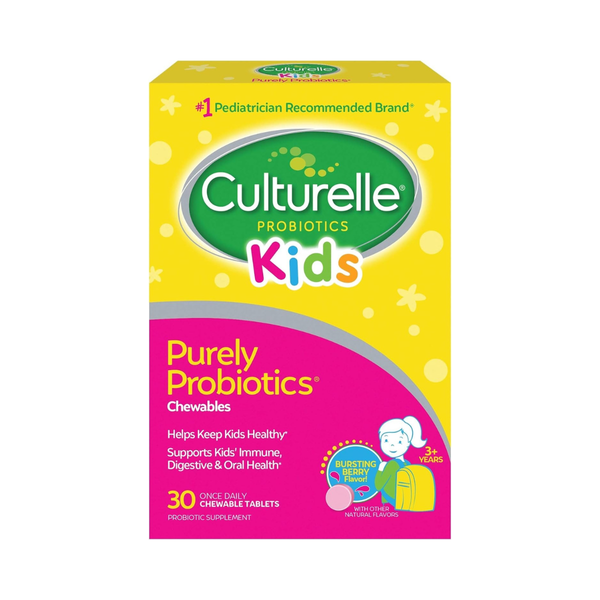 THE COMIN' CD 明日 FOR THE KIDS カミン Culturelle Probiotic Kids Chewables 30c – Orgánica Store Panamá