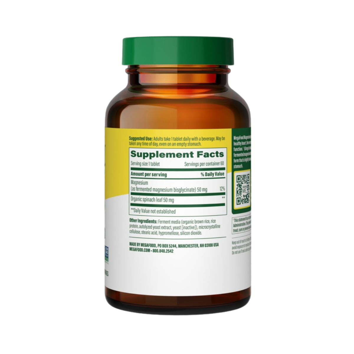 Mega Food Magnesium 60 c