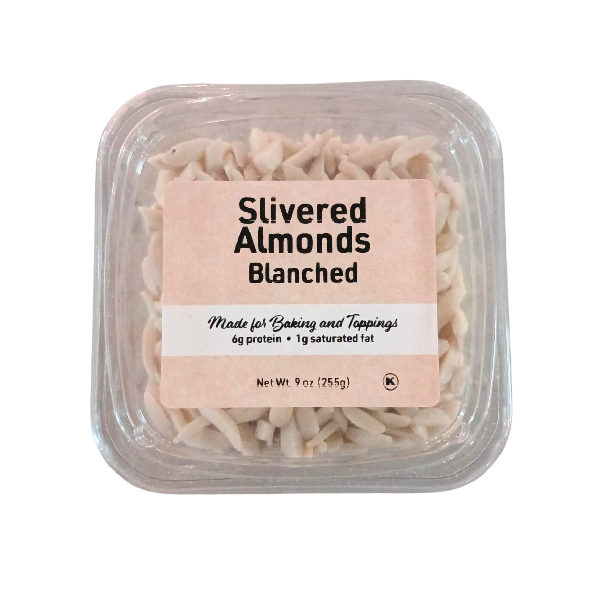 Woodstock Slivered Almonds Blanched 9oz