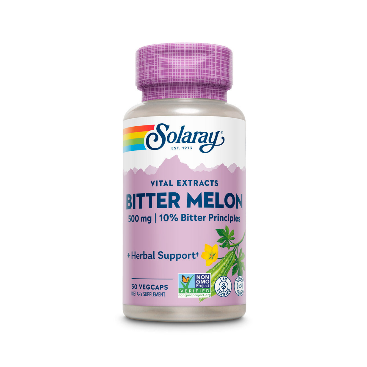 Solaray Bitter Melon Fruit Extract 10%, 500mg V – Orgánica Store