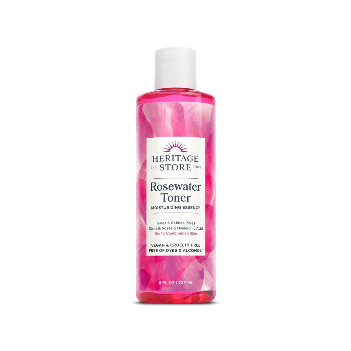 Heritage Store Rosewater Facial Toner 8fl oz