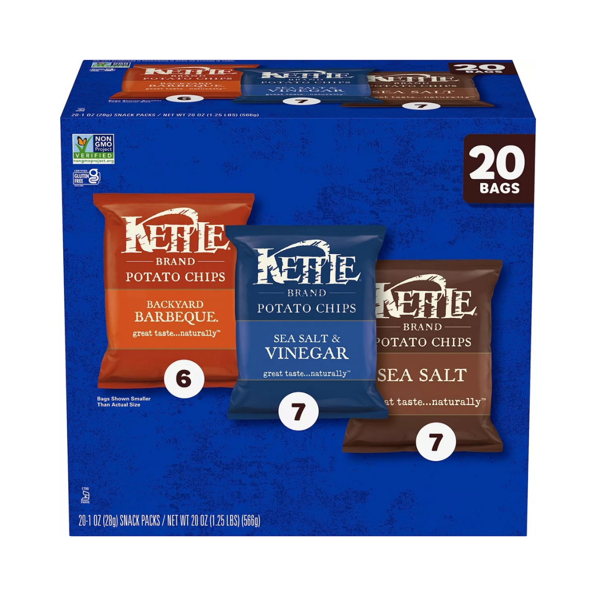 Kettle Potato Chips Variety Pack 20c