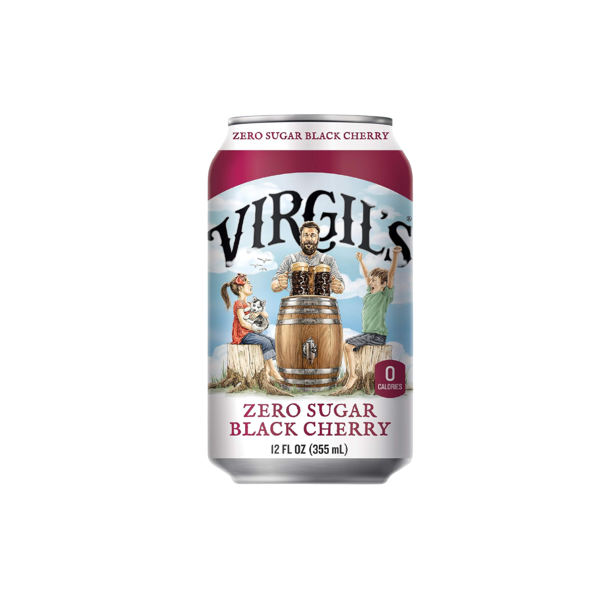 Virgil´s Soda Zero Black Cherry 6c