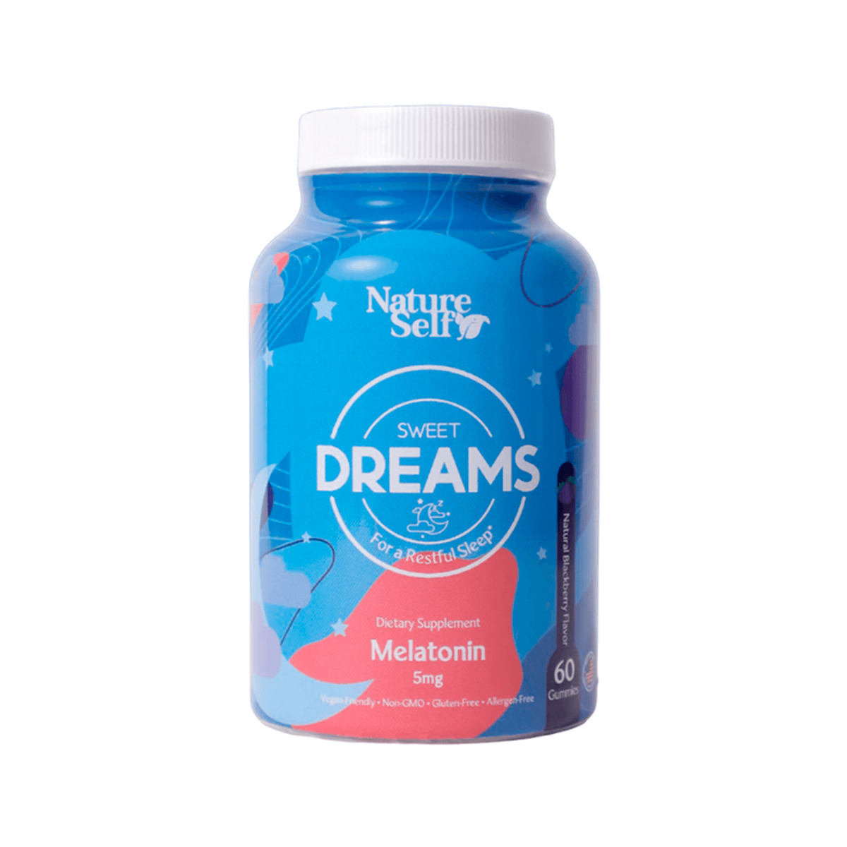 NatureSelf Sweet Dreams Melatonin Gummies 5Mg