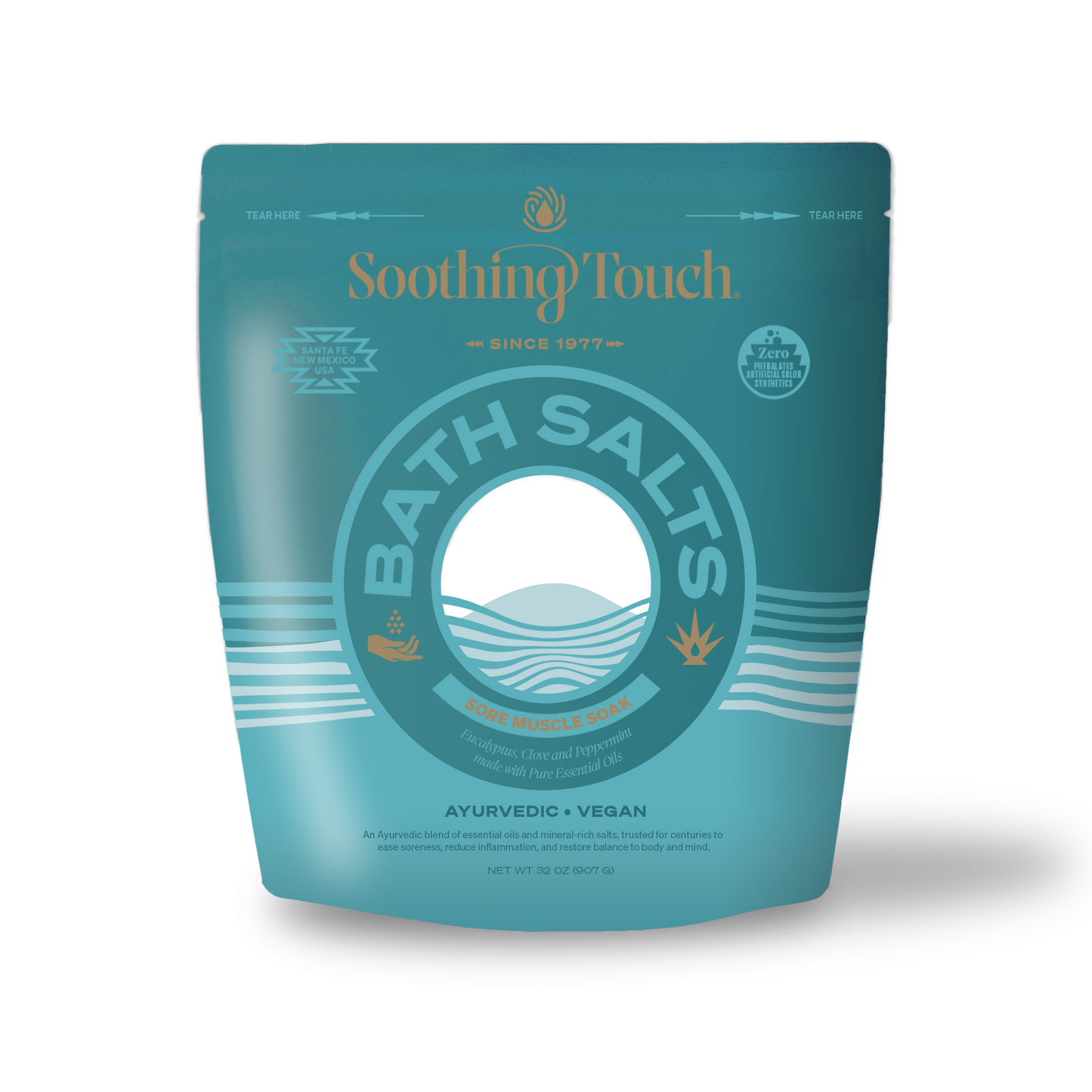 Soothing Touch Bath Salt Sore Muscle 32oz