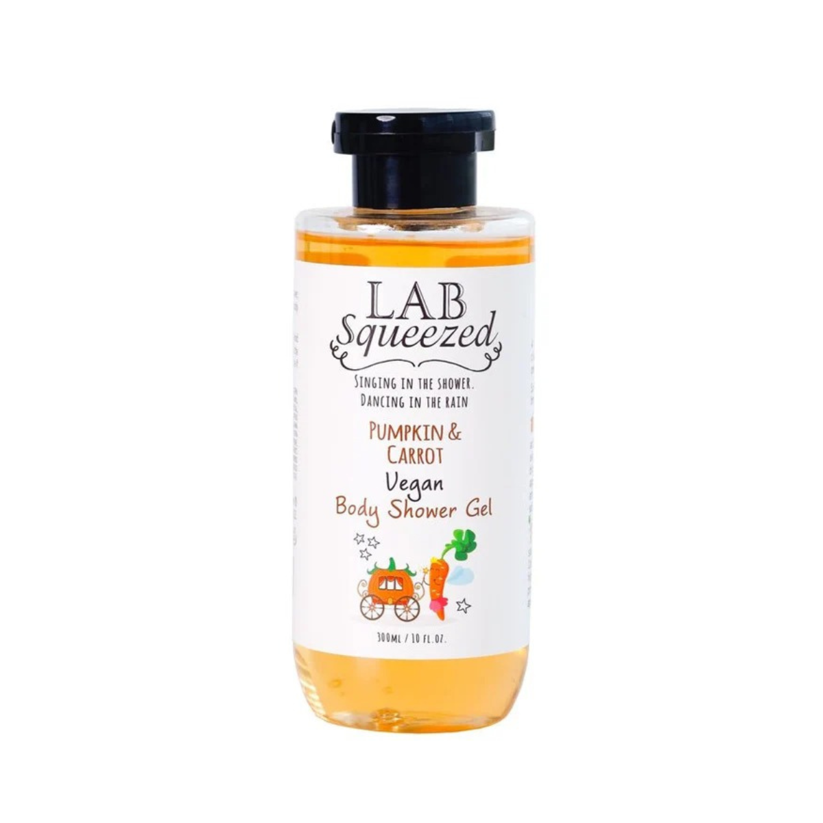 Lab Squeezed Pumpkin & Carrot Vegan Body Shower Gel 300ml Lab Squeezed Pumpkin & Carrot Vegan Body Shower Gel 300ml