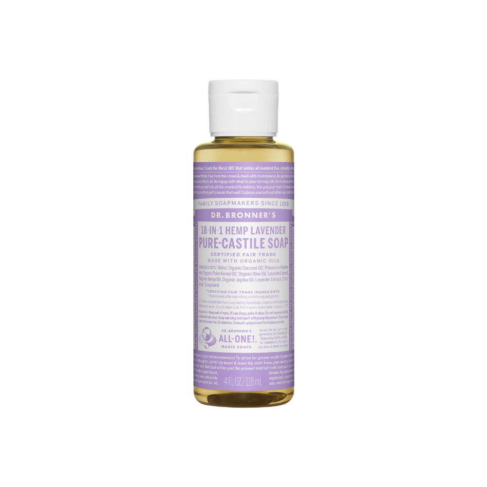 Dr. Bronner's Soap Lavender Liquid 4oz