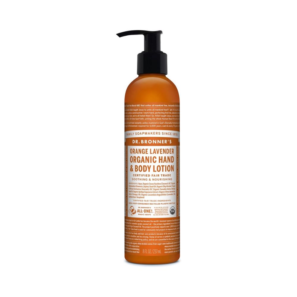 Dr. Bronner's Lotion Orange Lavender OG 8oz