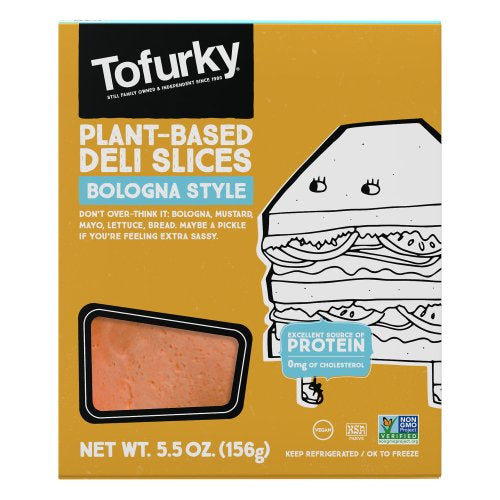 Tofurkyy Plant-Based Bologna Deli Slices 5.5oz