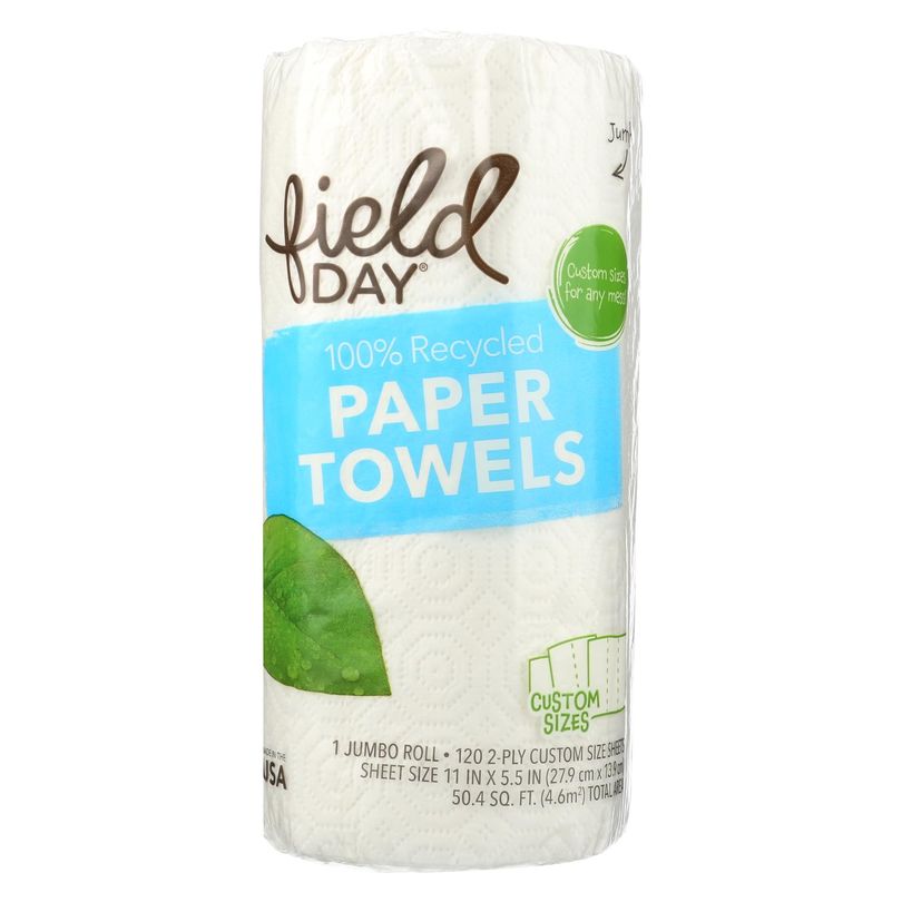 Field Day Paper Towels Recycle 120c 1pack