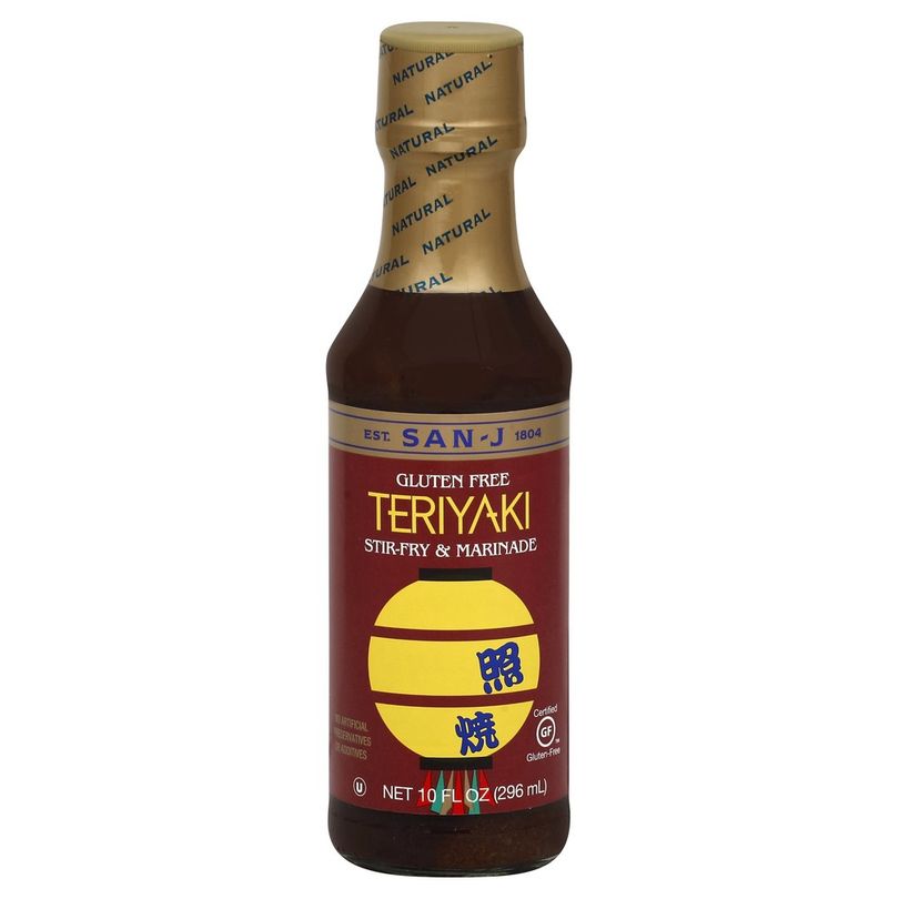 SanJ Sauce Teriyaki GF 10oz