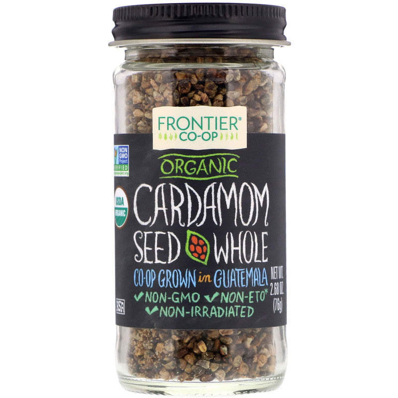 Frontier Herb Cardamon Whole Seed 2.7oz