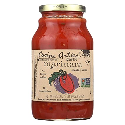 Cucina Antica Garlic Marinara Cooking Sauce 25oz