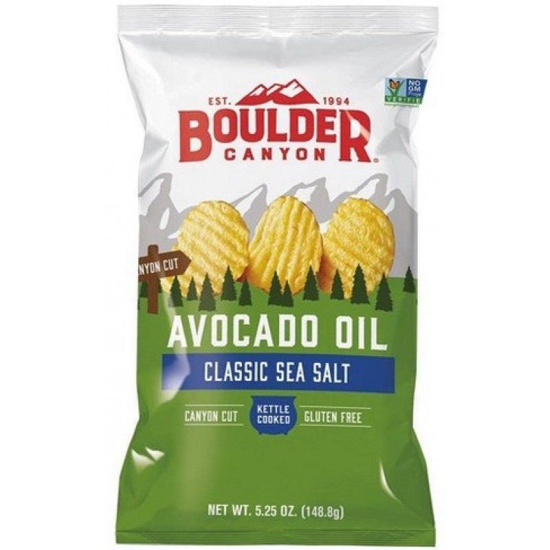 Boulder Canyon Chip Potato Avocado GF 5oz