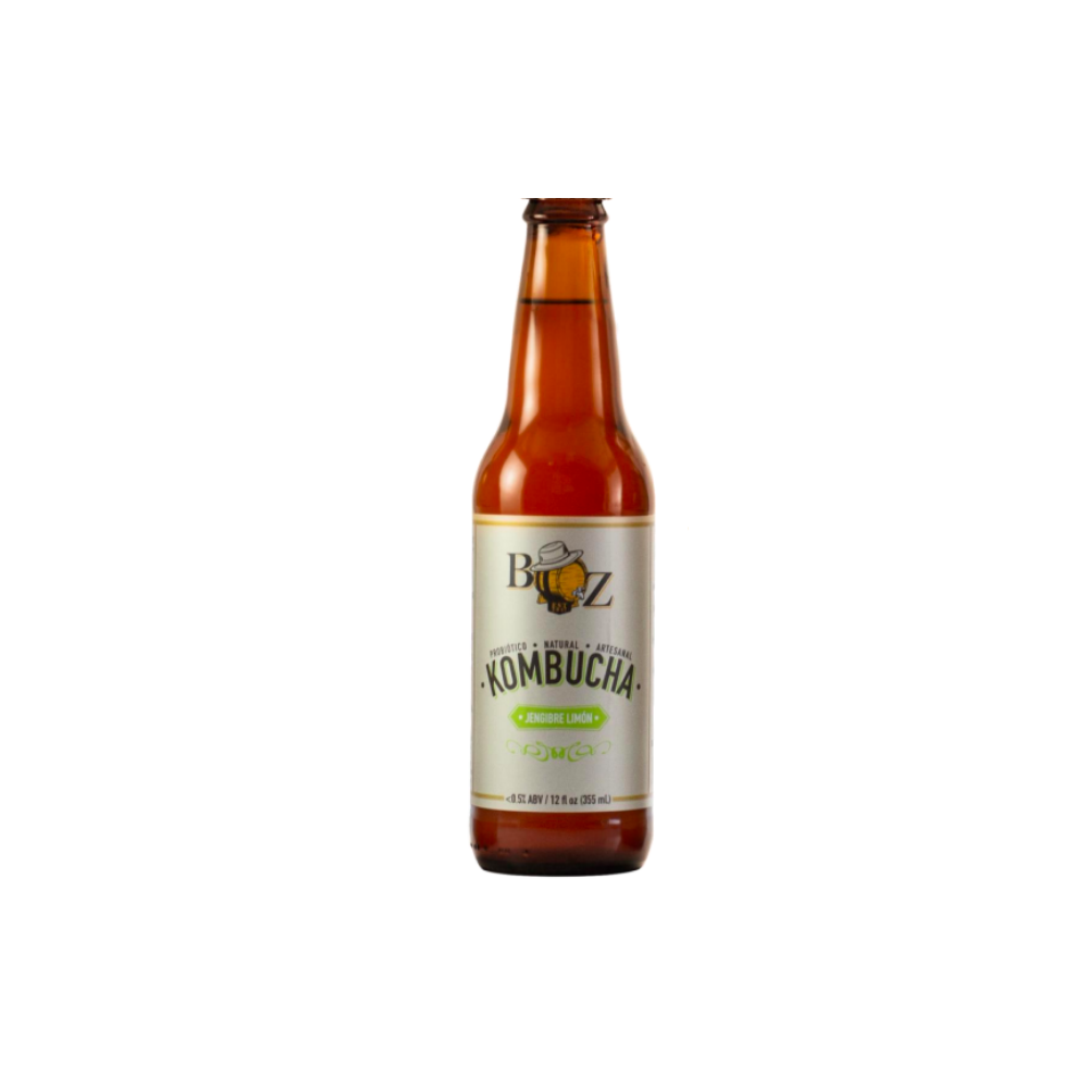 BZ Kombucha Jengibre Limón 12oz