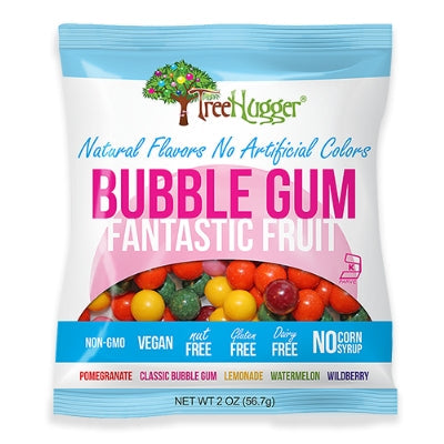 Tree Hugger Bubble Gum Fantastic Fruit 2oz