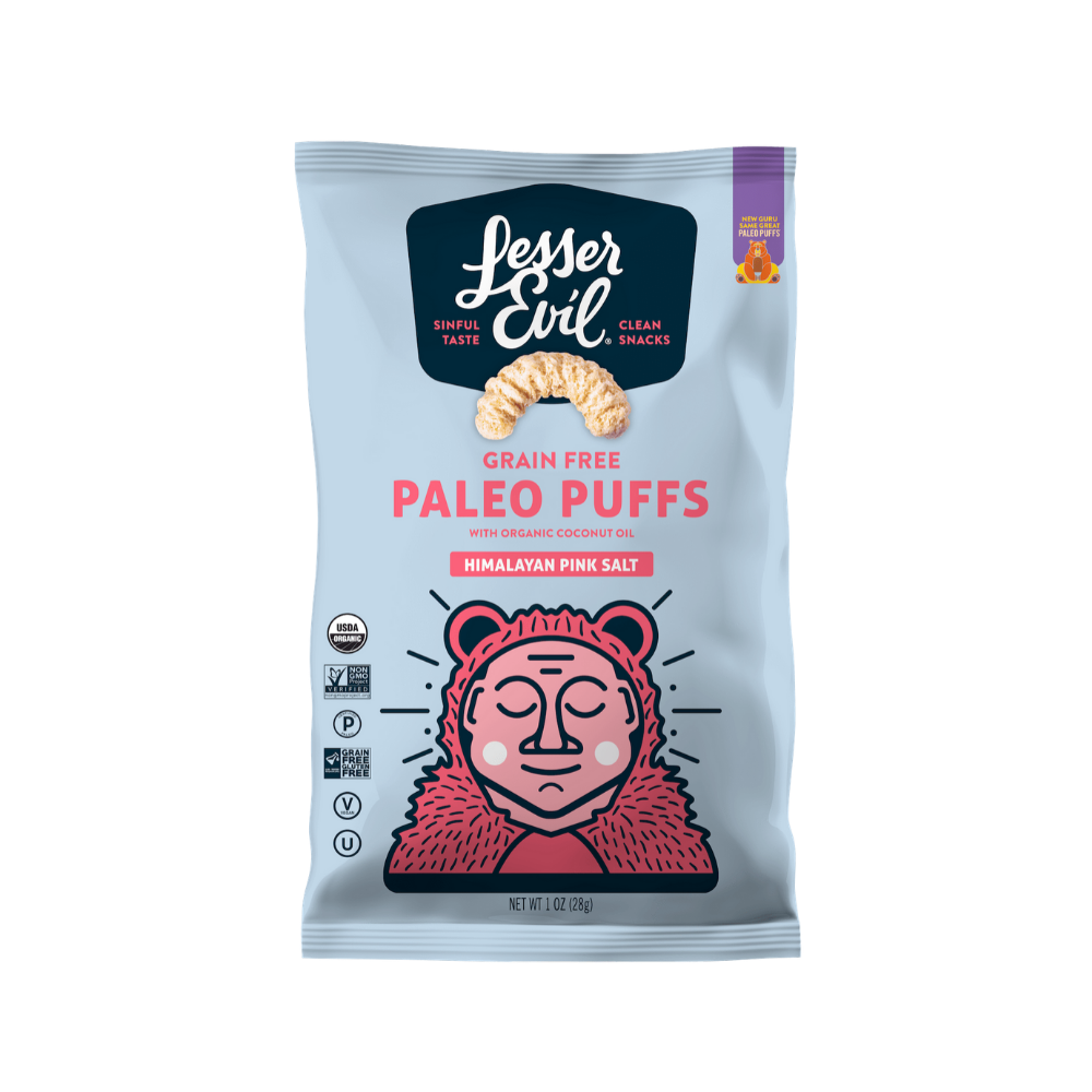 Lesser Evil Puff Paleo Salt Himalaya 5oz