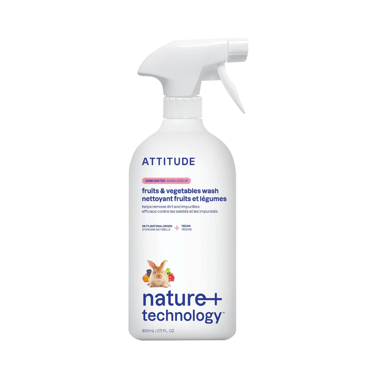 ATTITUDE Cleaner Vegetable Wash Unscented