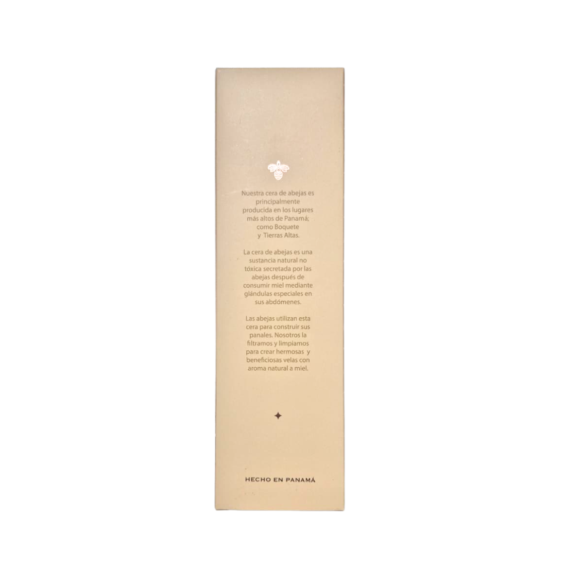 Luz Primitiva Velas Enrolladas 100% Cera de abejas 2c