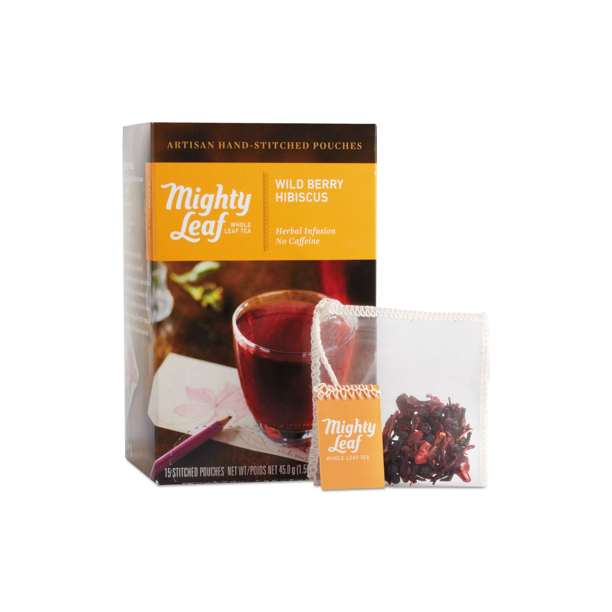 Mighty Leaf Tea Wild Berry Hibiscus 15c