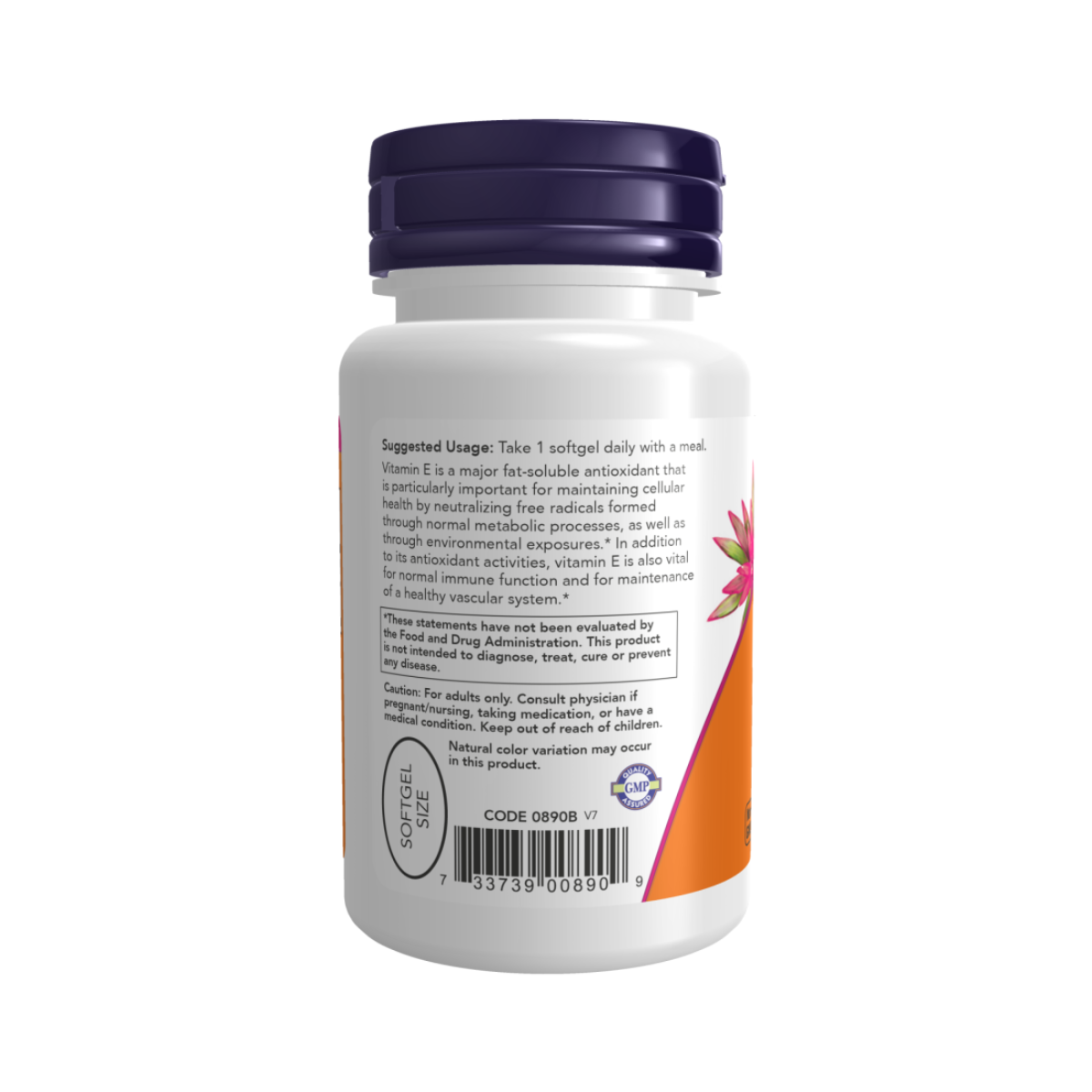 Now Vitamin E-400 With Mixed Tocopherols Softgels 50c