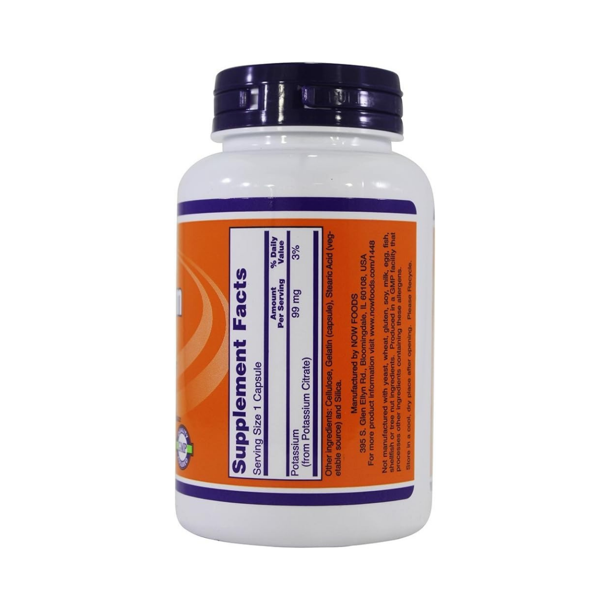 Now Potassium Citrate 99mg 180c