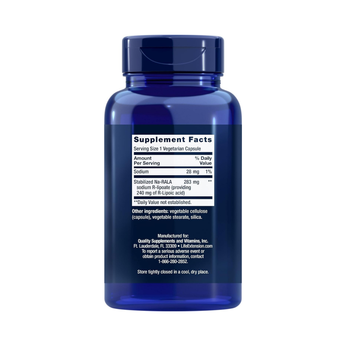 Life Extension Super R-Lipoic Acid 240 mg