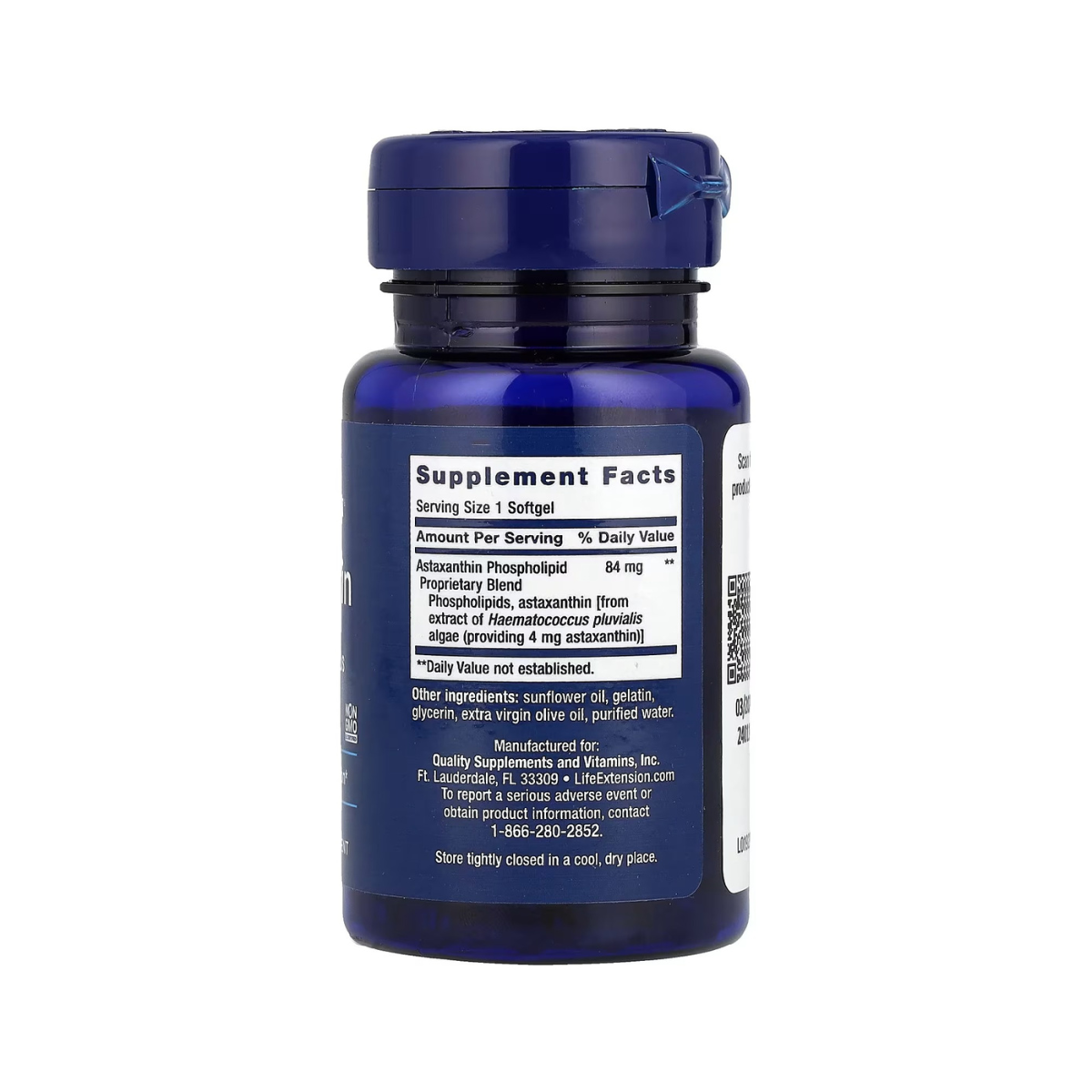 Life Extension Astaxanthin 4mg 30c