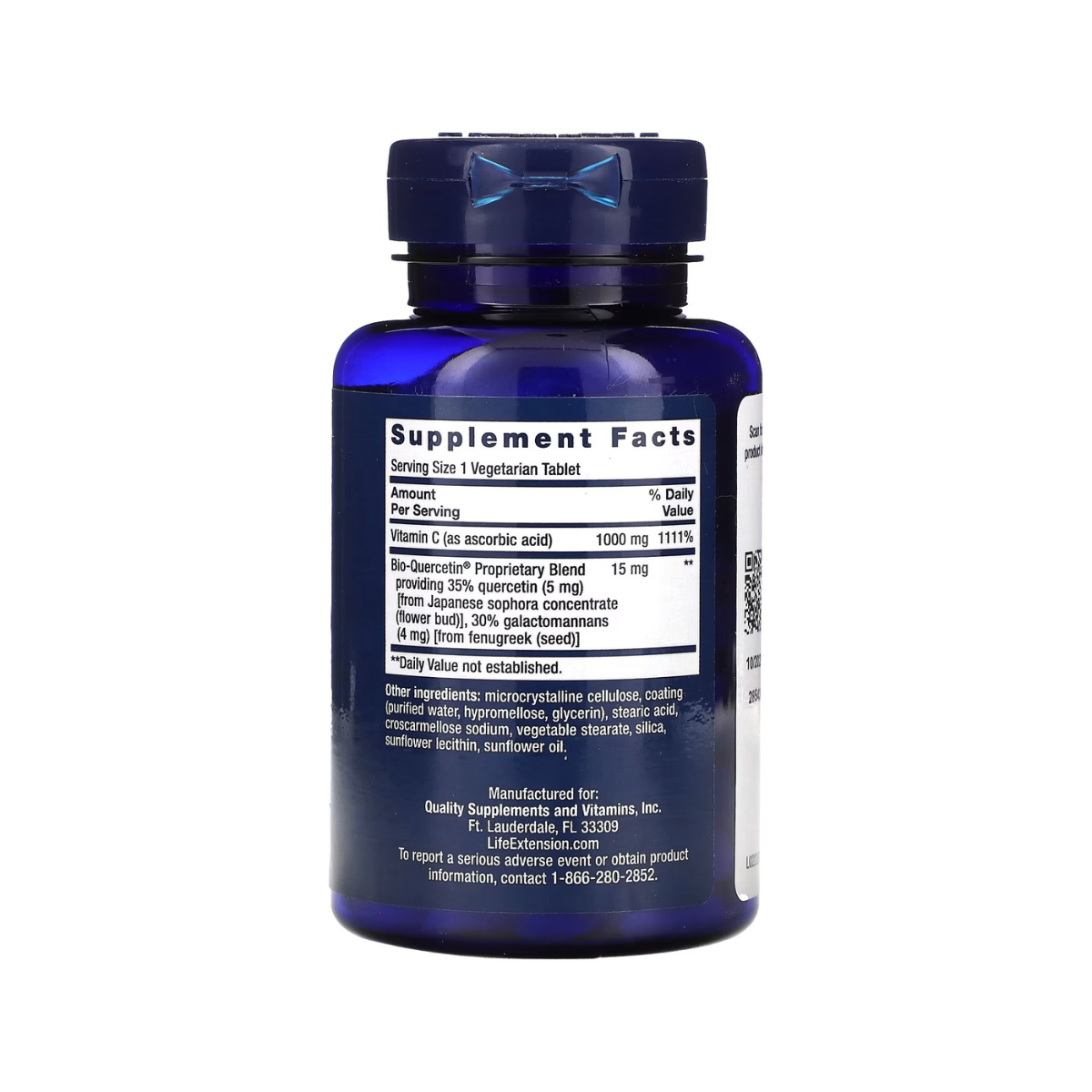 Life Extension Vitamin C and Bio-Quercetin Phytosome 60c