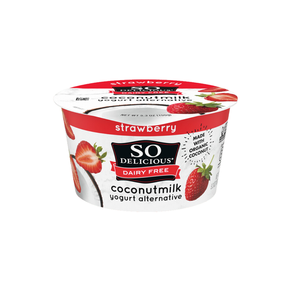 So Delicious Coconutmilk Yogurt Strawberry with Elderberry 5.3oz So Delicious Coconutmilk Yogurt Strawberry with Elderberry 5.3oz