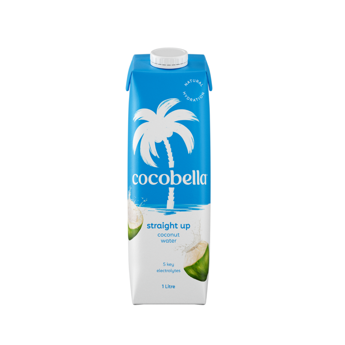 Cocobella Straight up Coconut water 1L
