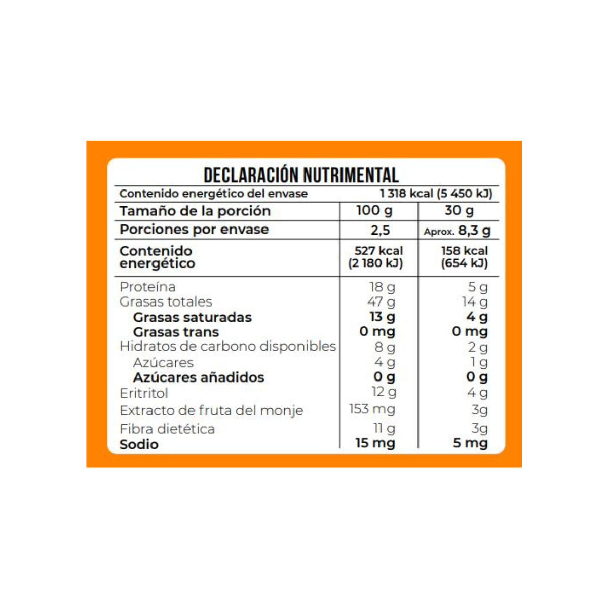 Healthy Brand Granola Keto 250 g