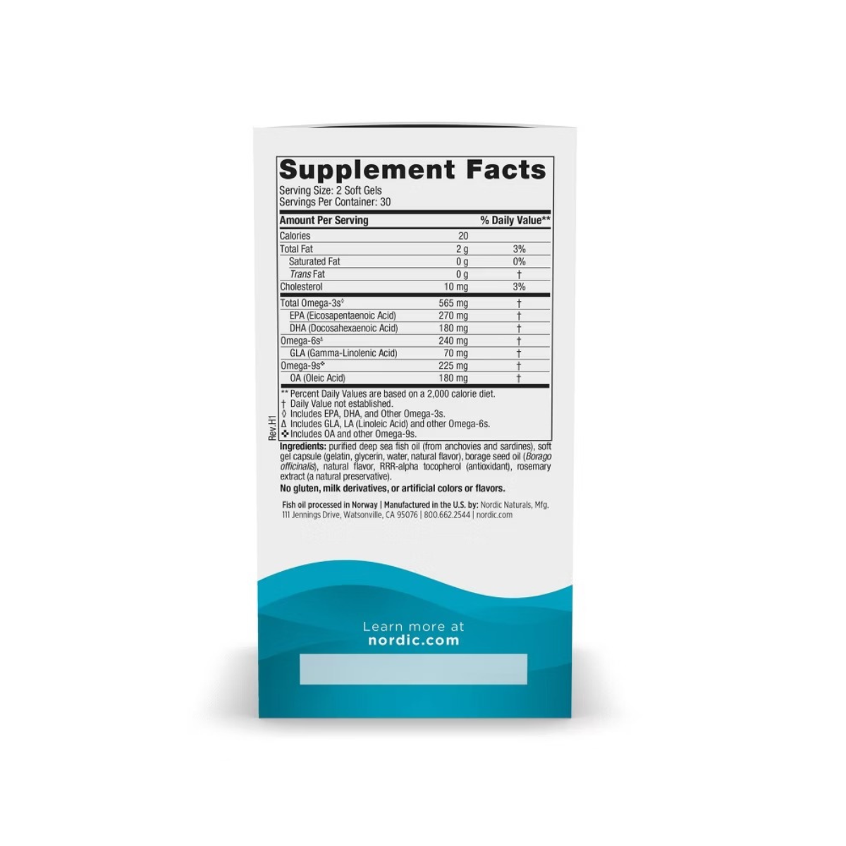 Nordic Omega Complete 60c