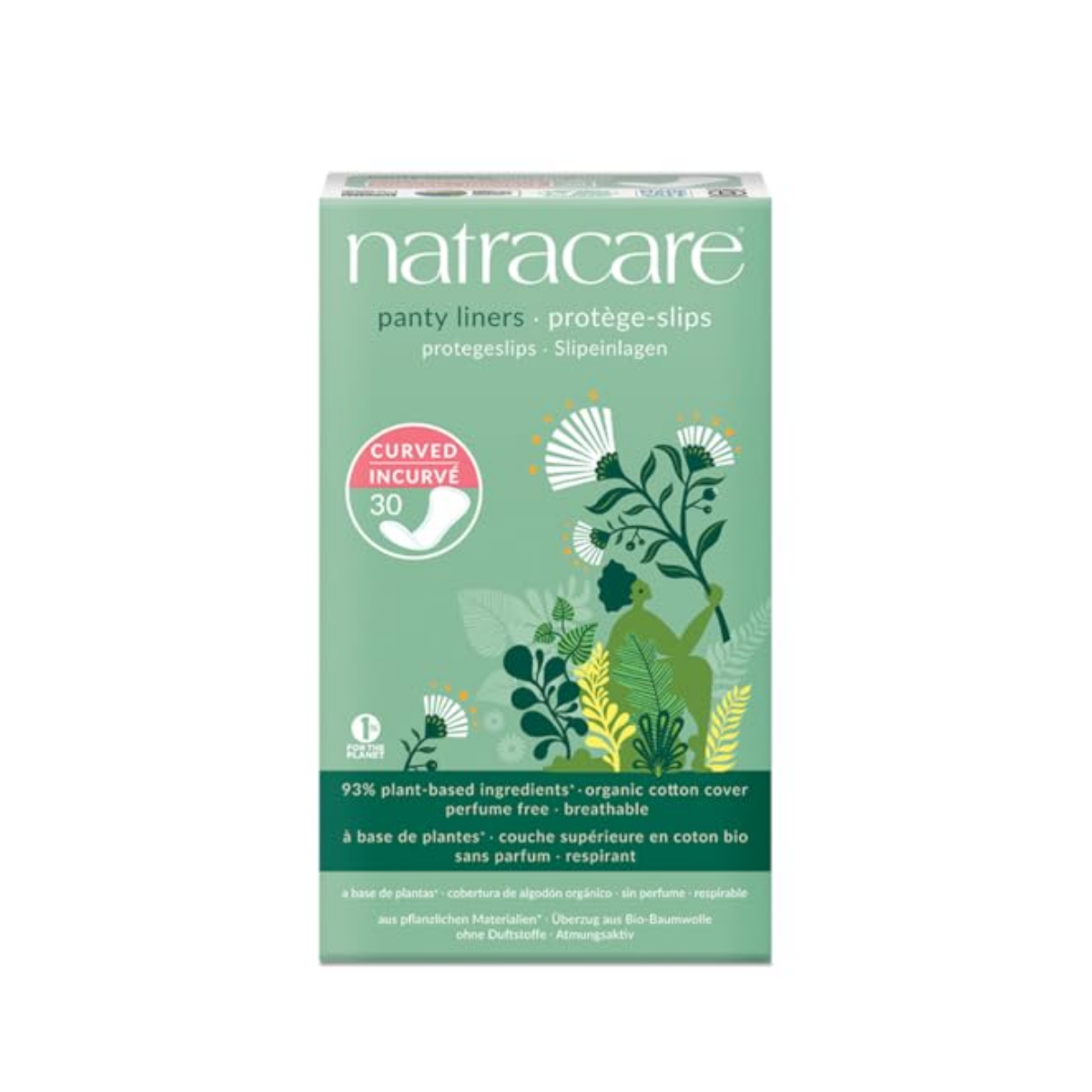 NATRACARE Panty Shields Curve 30c
