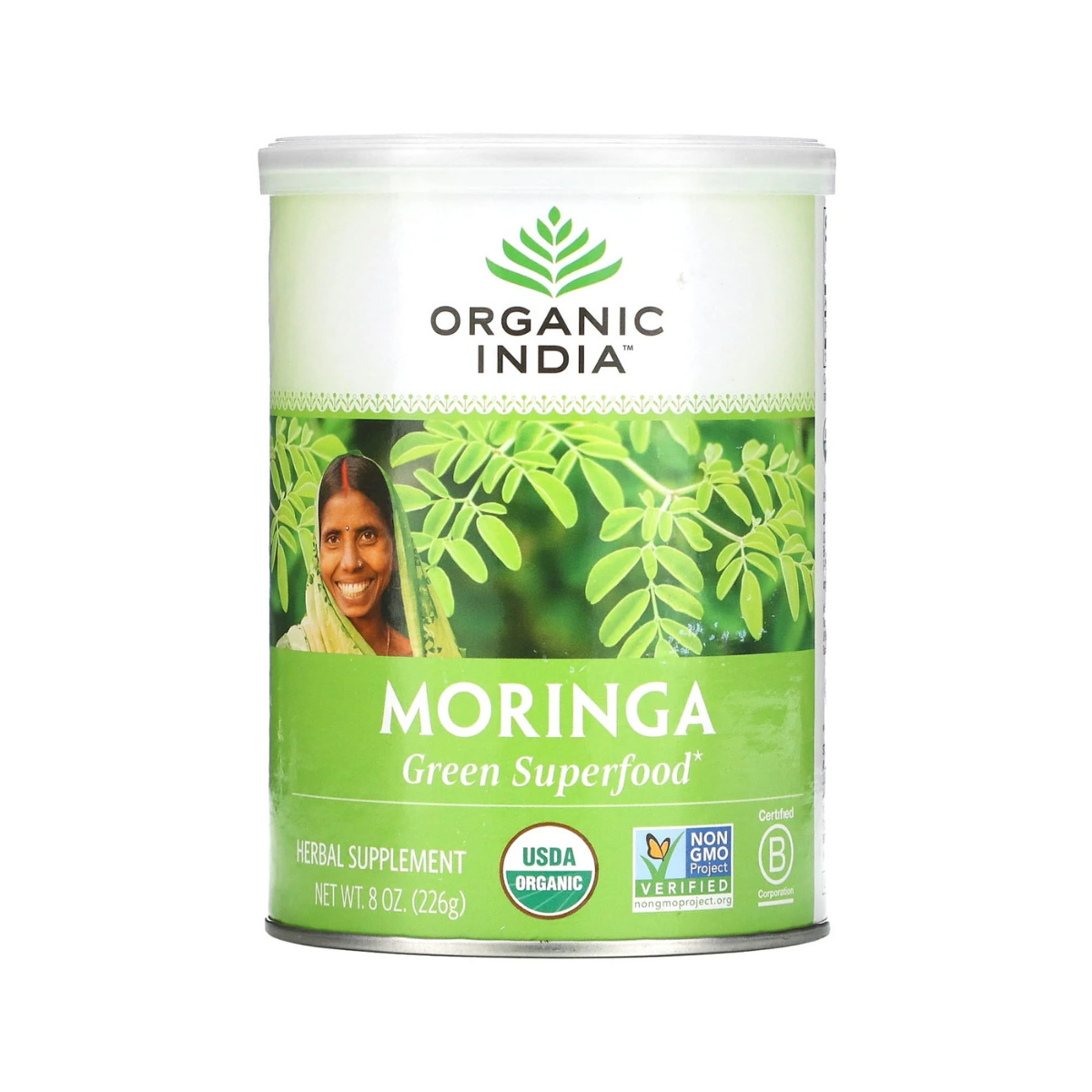 Organic India Moringa Powder OG 8oz – Orgánica Store Panamá