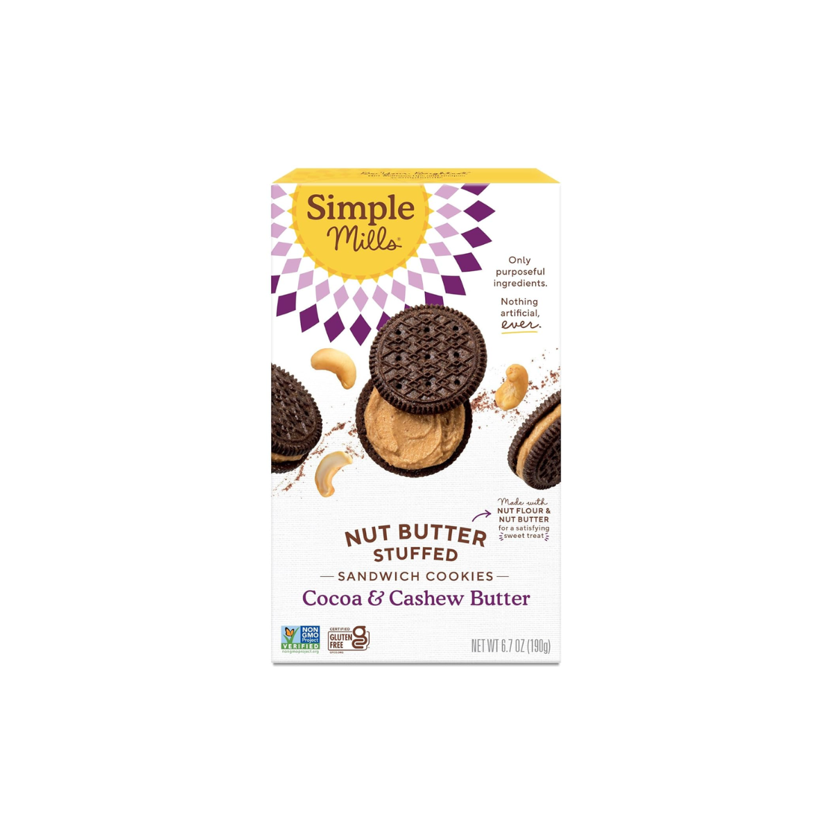 Simple Mills Cookie Cocoa Cashews 190g