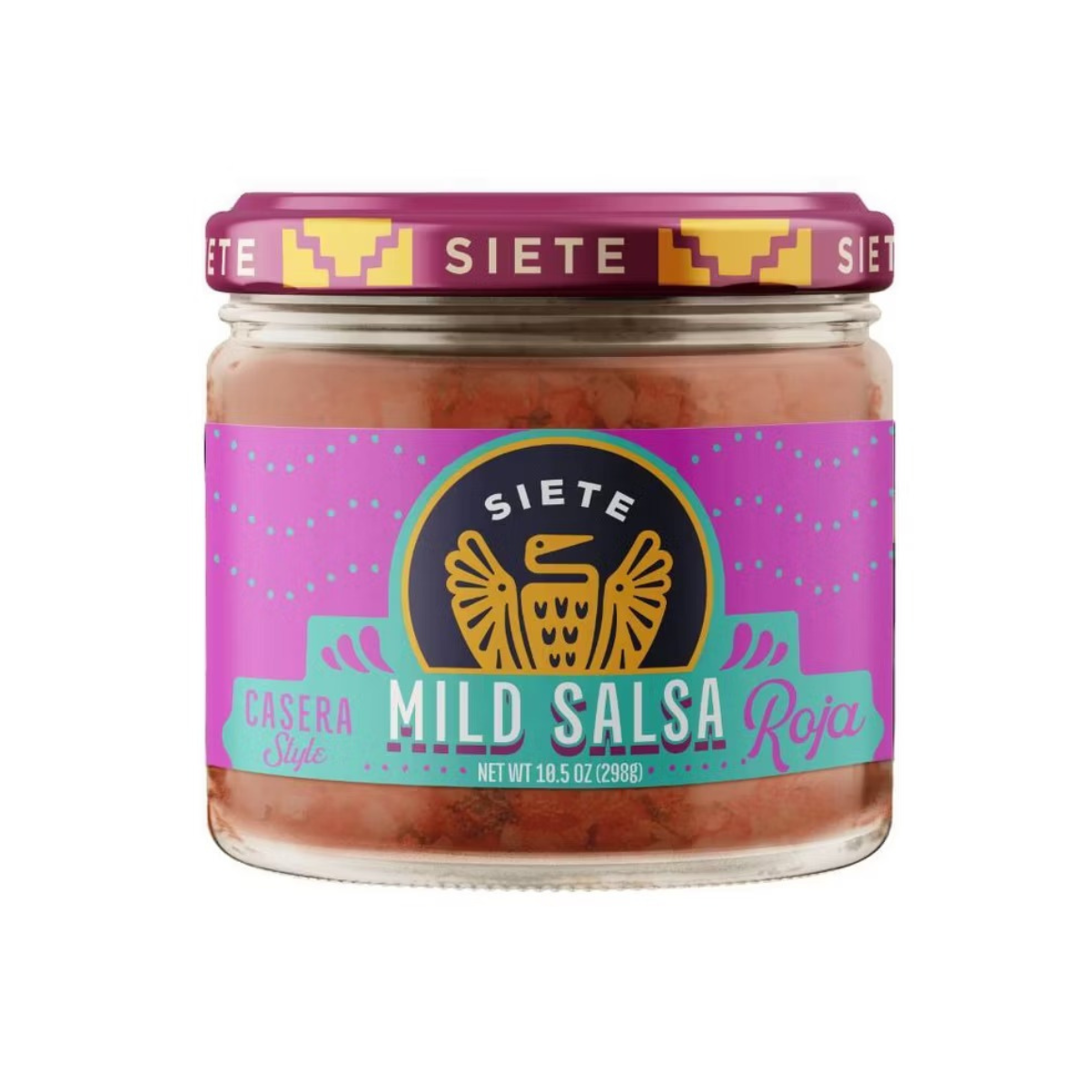 Siete Casera Style Mild Salsa Roja 10.5oz – Orgánica Store Panamá