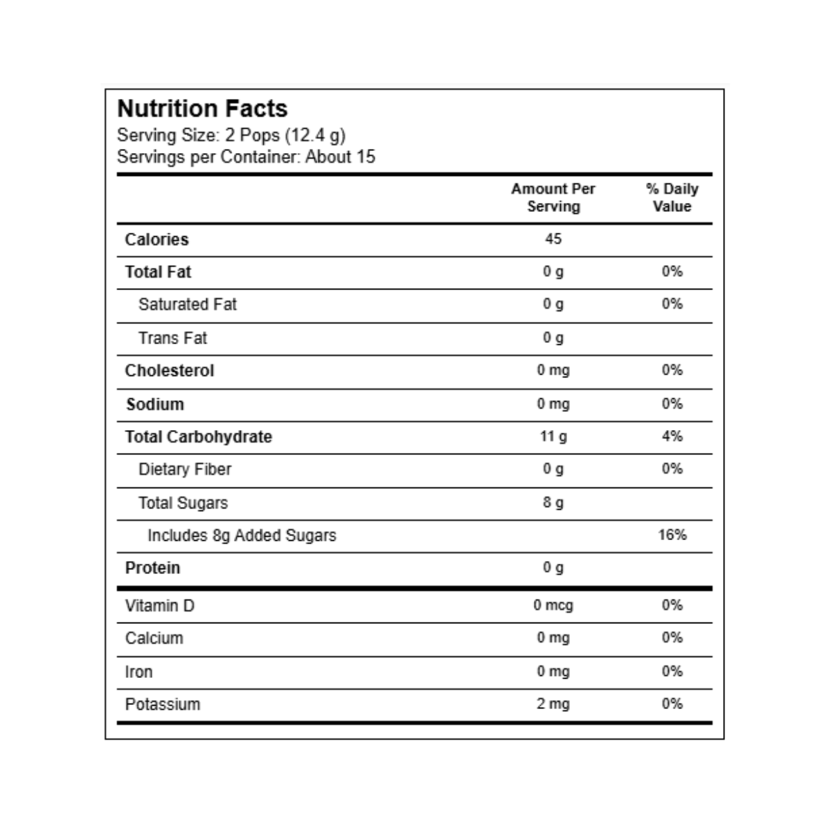 YumEarth Organic Candy Cane Pops Peppermint 30c