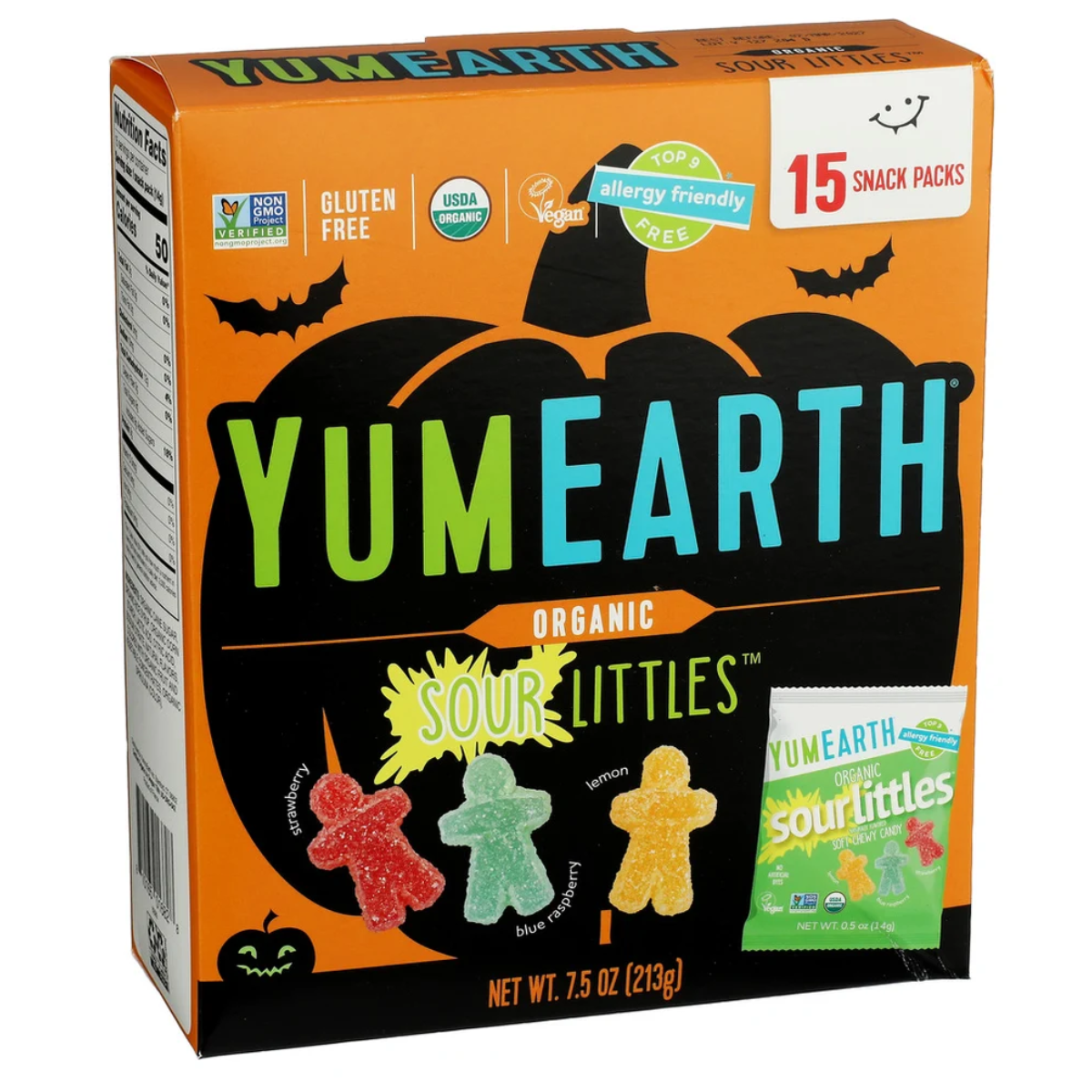 Yumearth Organic Sour Littles Halloween 15c