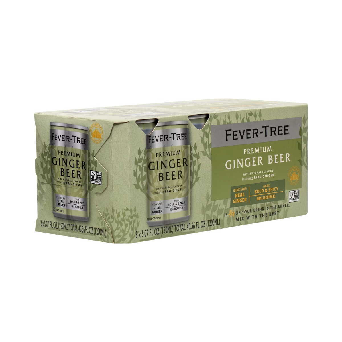 Fever-Tree Ginger Beer Bold & Spicy 8c – Orgánica Store Panamá